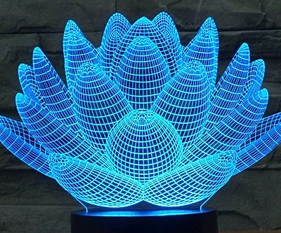 Blooming Lotus Desk Lamp