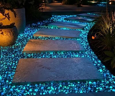 glow-in-the-dark-garden-rocks